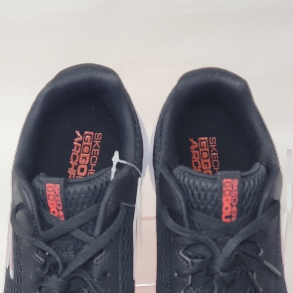 Skechers GO GOLF Men's Size 8 Max Fairway 3 Water Repellent BLACK/RED 214029 New - Picture 9 of 13